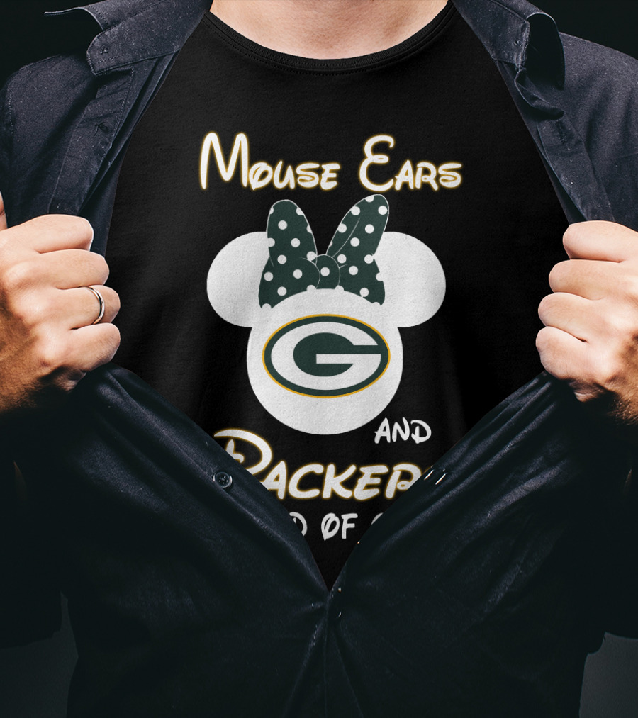 Mouse Ears And Packers Kind Of Girl T-Shirt