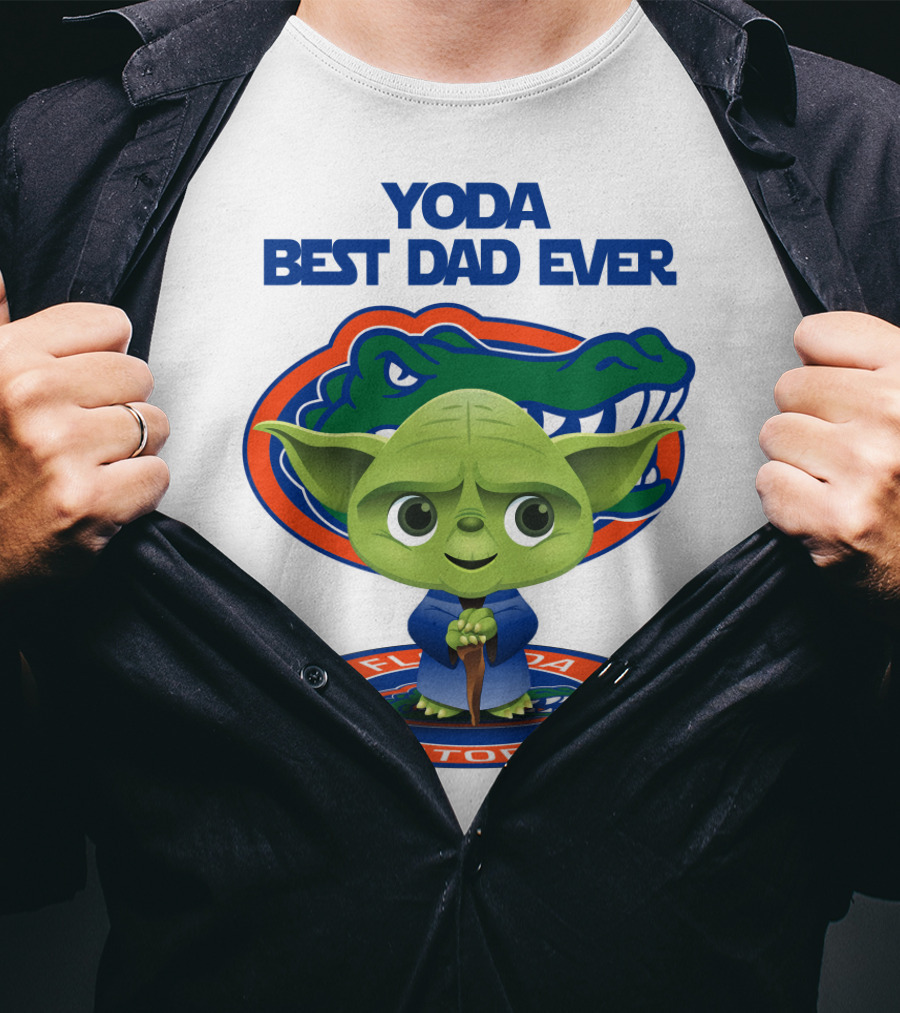 Yoda Best Dad Ever Florida Gators T-Shirt