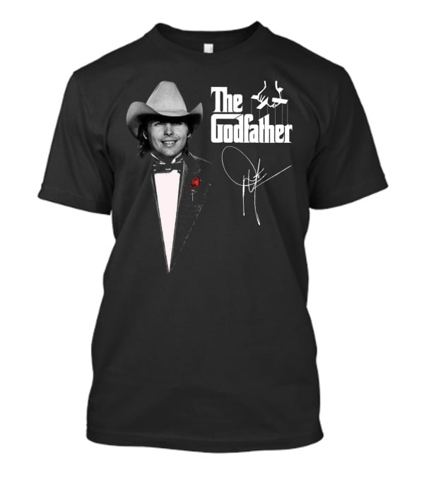The Godfather Dwight Yoakam Signature Black Tuxedo Cowboy Hat T-Shirt