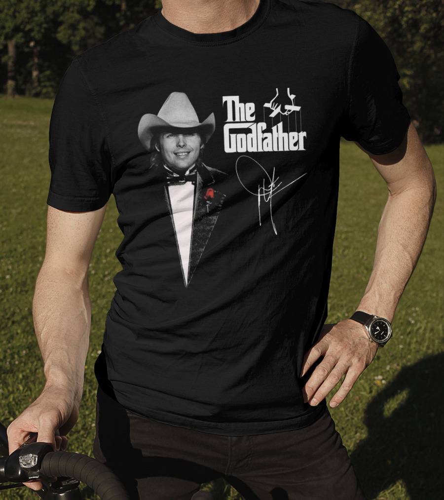 The Godfather Dwight Yoakam Signature Black Tuxedo Cowboy Hat T-Shirt