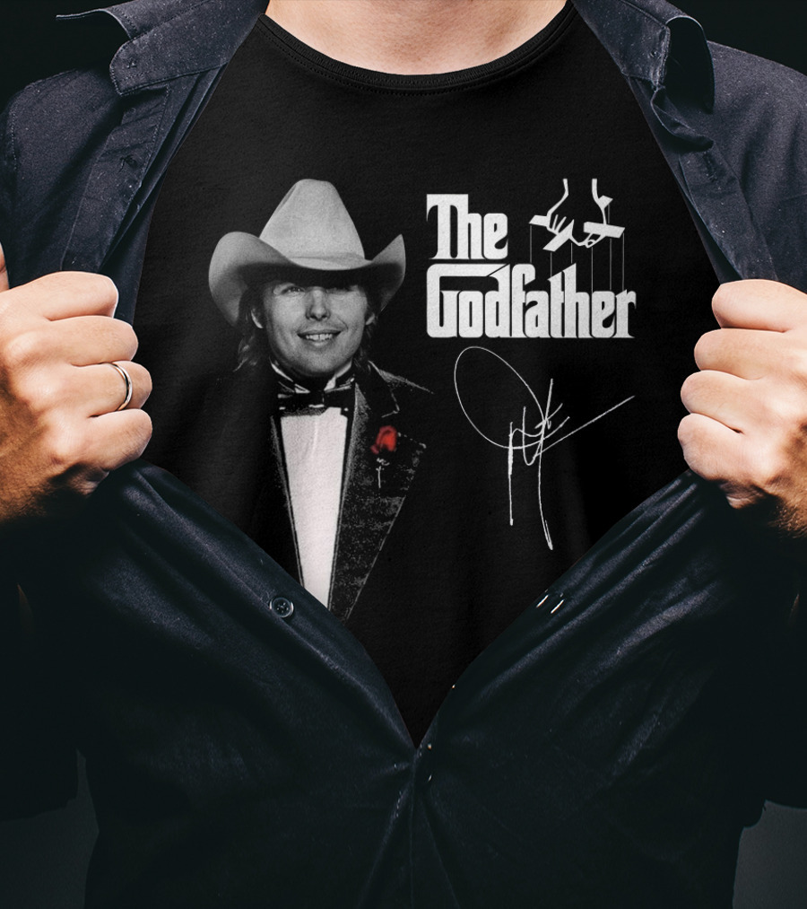 The Godfather Dwight Yoakam Signature Black Tuxedo Cowboy Hat T-Shirt