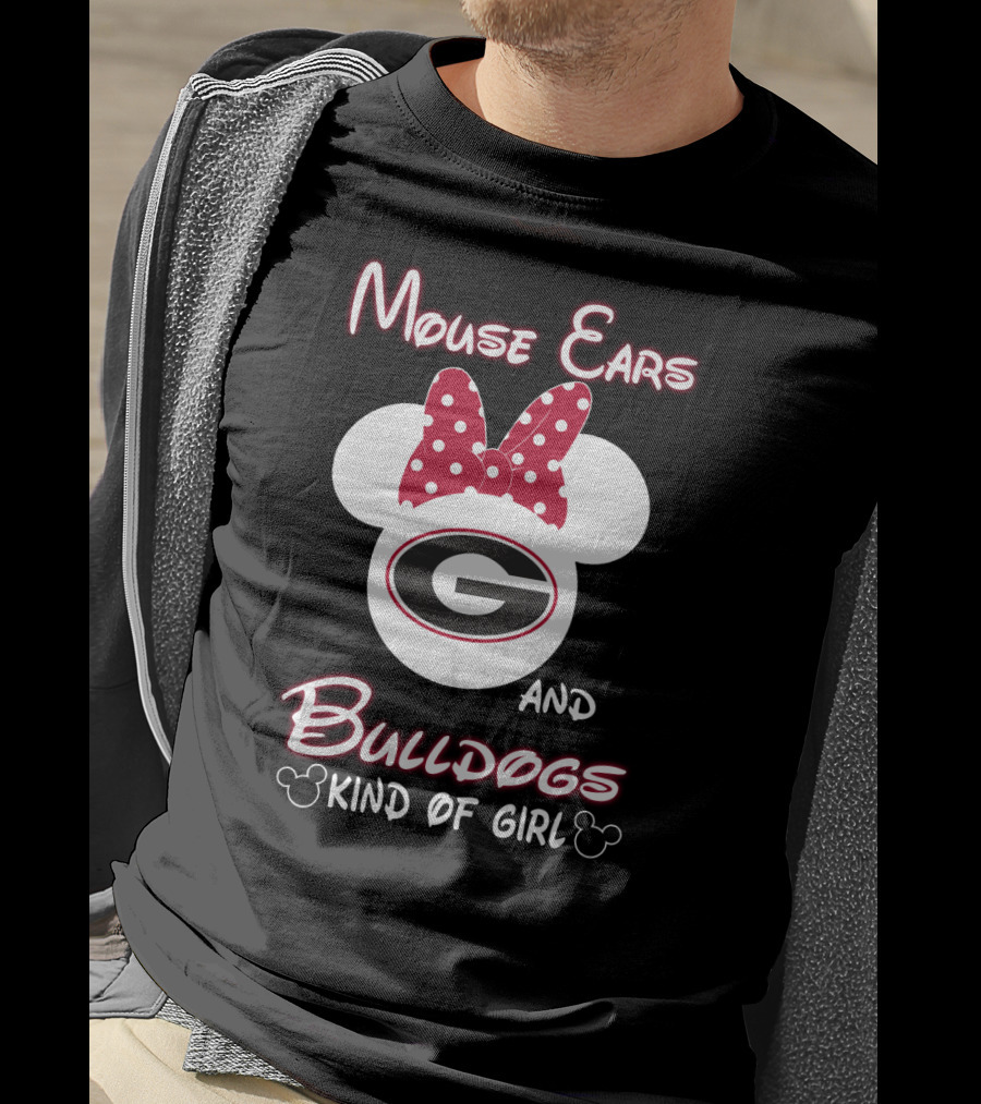 Mouse Ears And Bulldogs Kind Of Girl T-Shirt