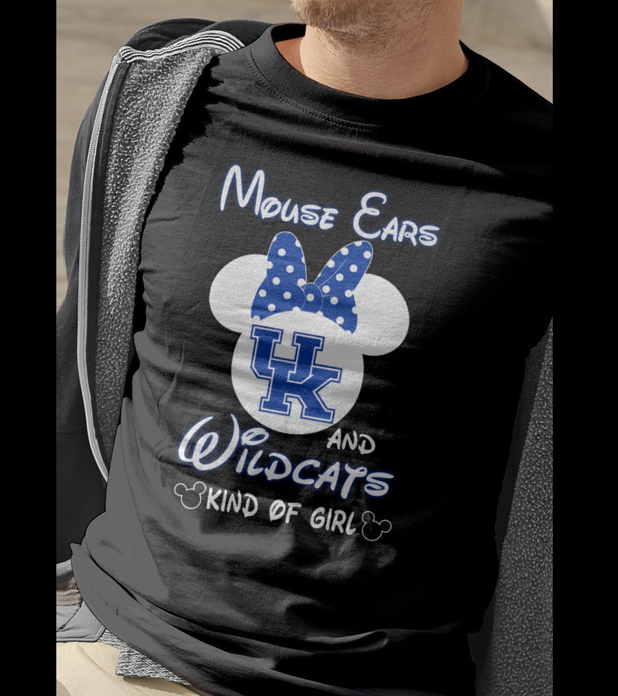 Mouse Ears And Wildcats Kind Of Girl Uk T-Shirt