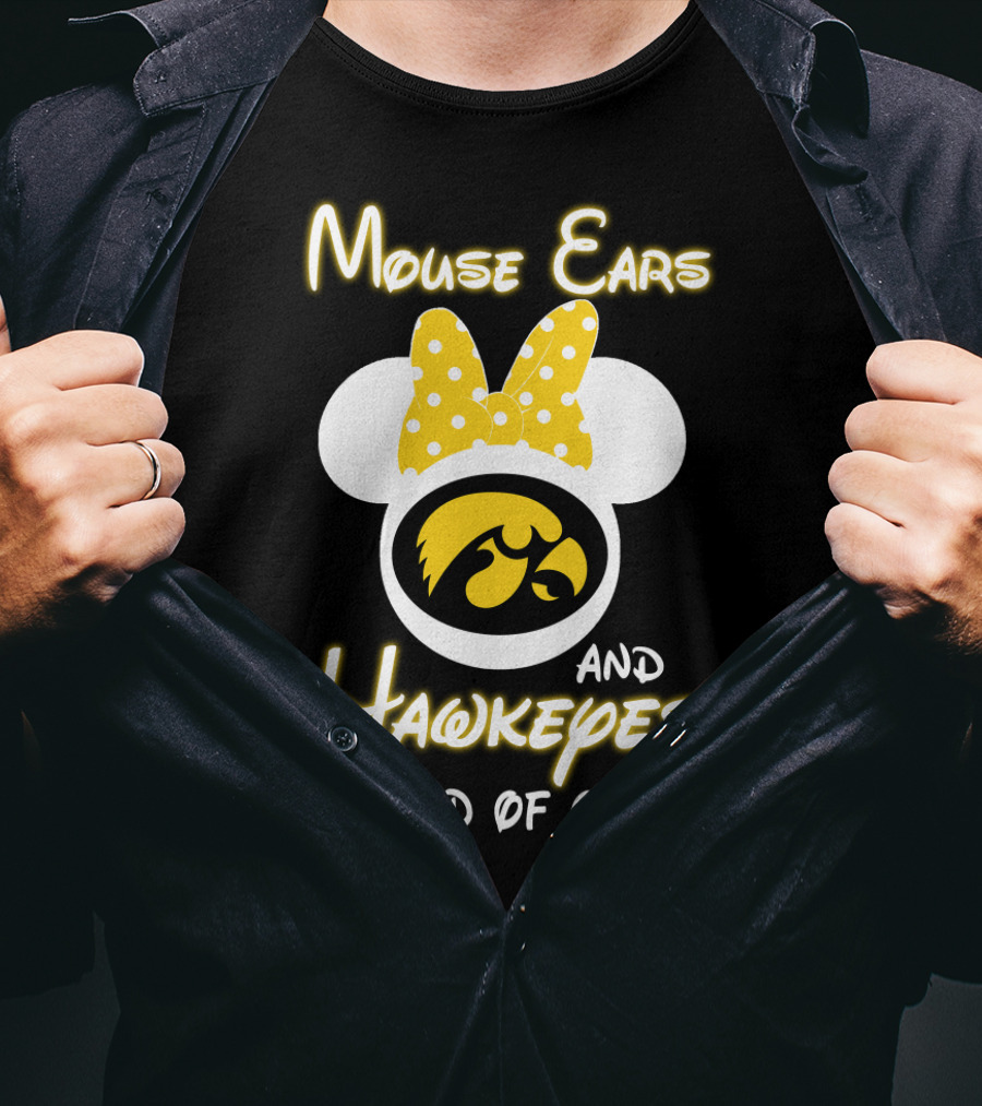 Mouse Ears And Hawkeyes Kind Of Girl T-Shirt
