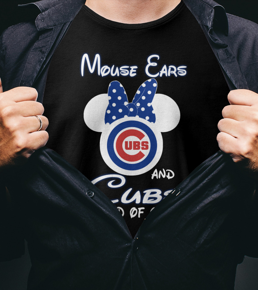 Mouse Ears And Cubs Kind Of Girl T-Shirt