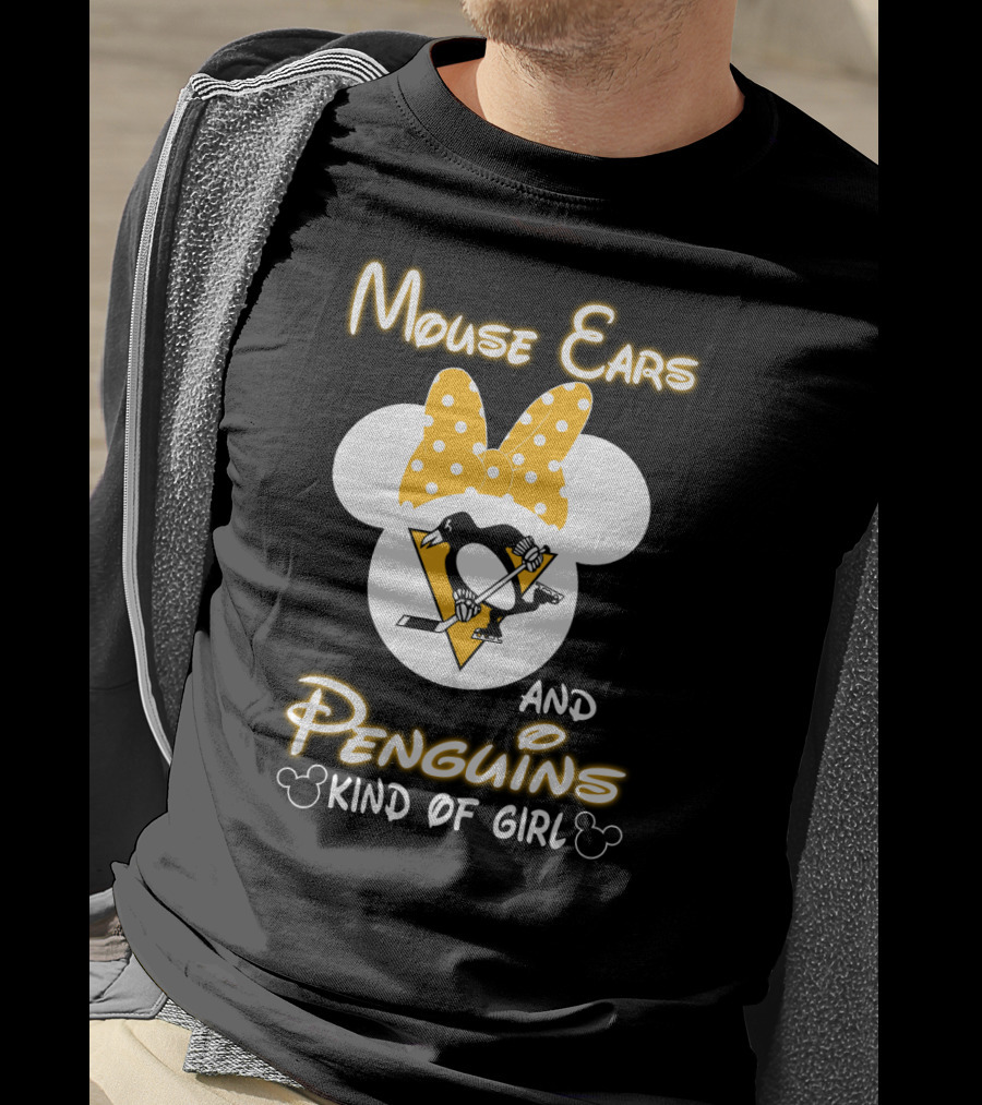 Mouse Ears And Penguins Kind Of Girl T-Shirt