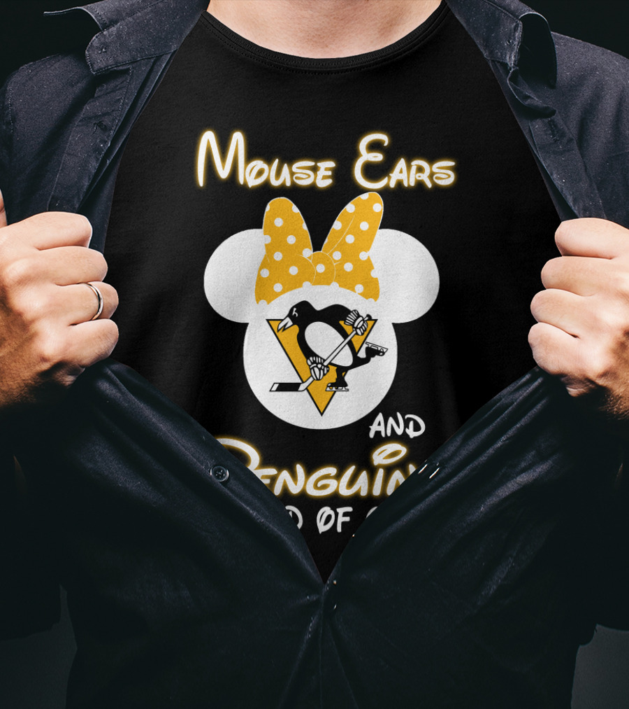 Mouse Ears And Penguins Kind Of Girl T-Shirt