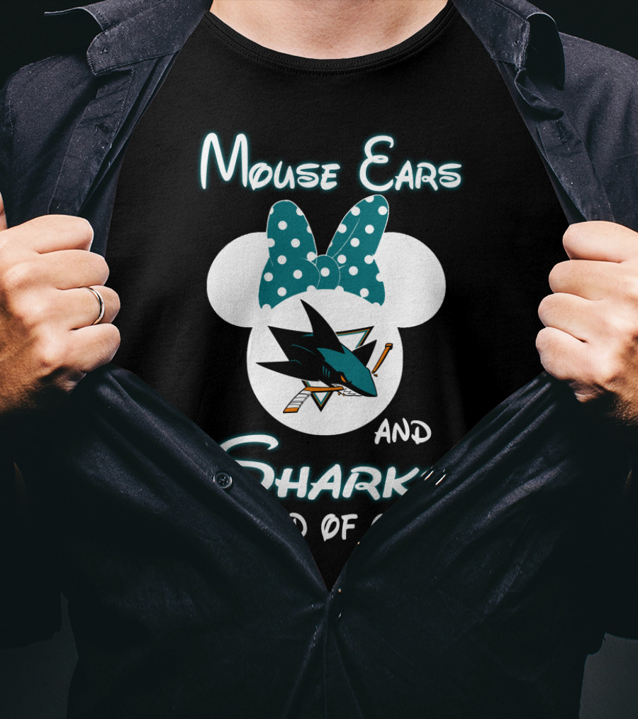 Mouse Ears And Sharks Kind Of Girl T-Shirt