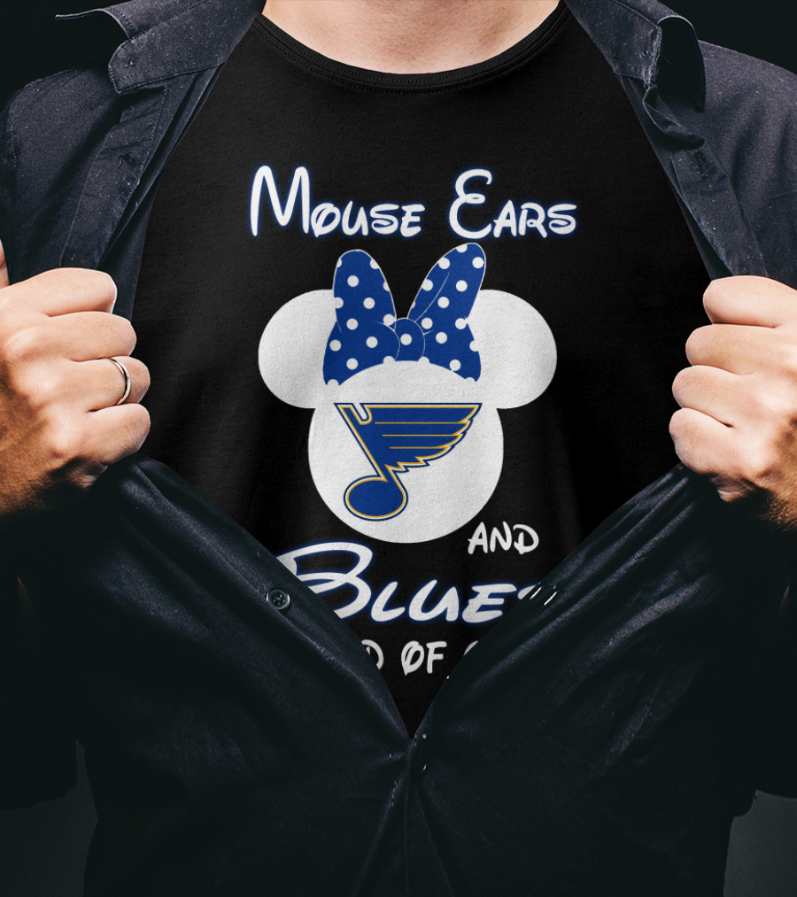 Mouse Ears And Blues Kind Of Girl T-Shirt