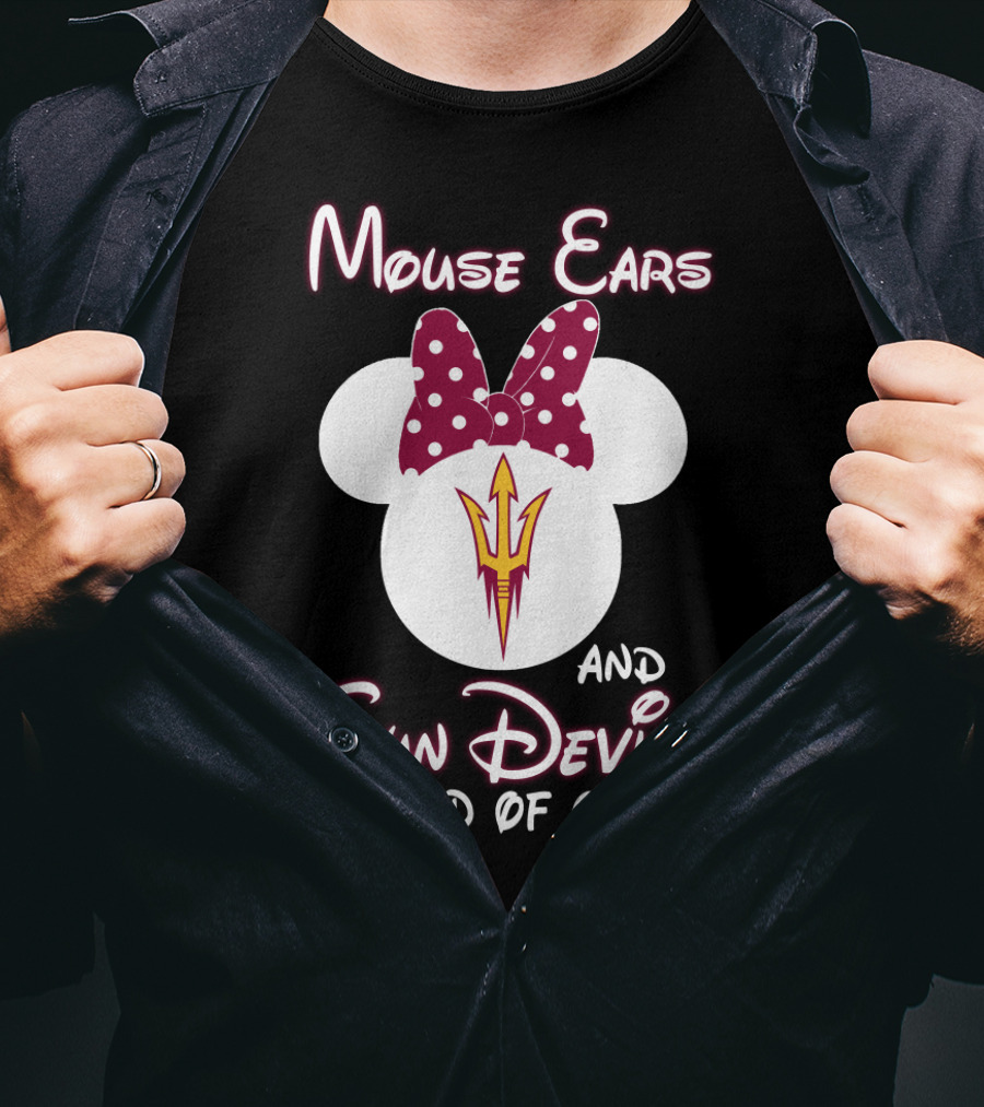 Mouse Ears And Sun Devils Kind Of Girl T-Shirt