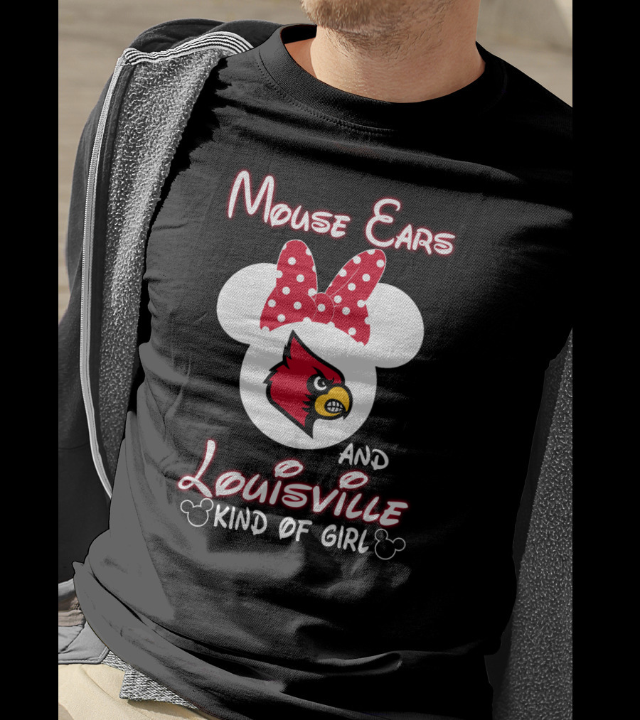 Mouse Ears And Louisville Kind Of Girl T-Shirt