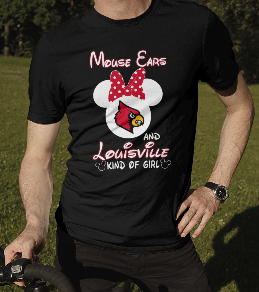 Mouse Ears And Louisville Kind Of Girl T-Shirt
