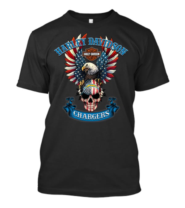 Harley Davidson Motor Cycles Chargers T-Shirt