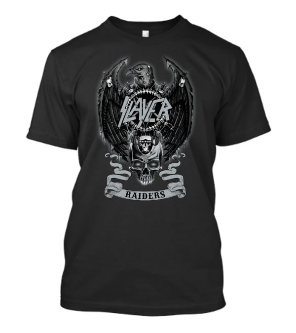 Slayer Raiders Skull T-Shirt