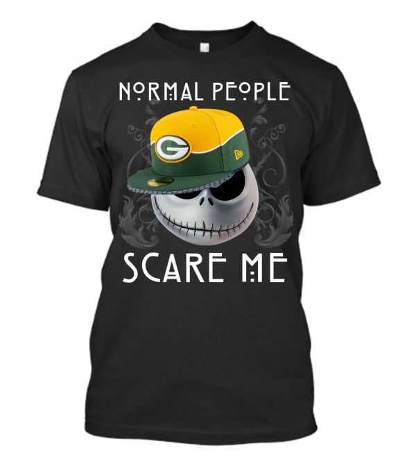 NORMAL PEOPLE SCARE ME Packers T-Shirt