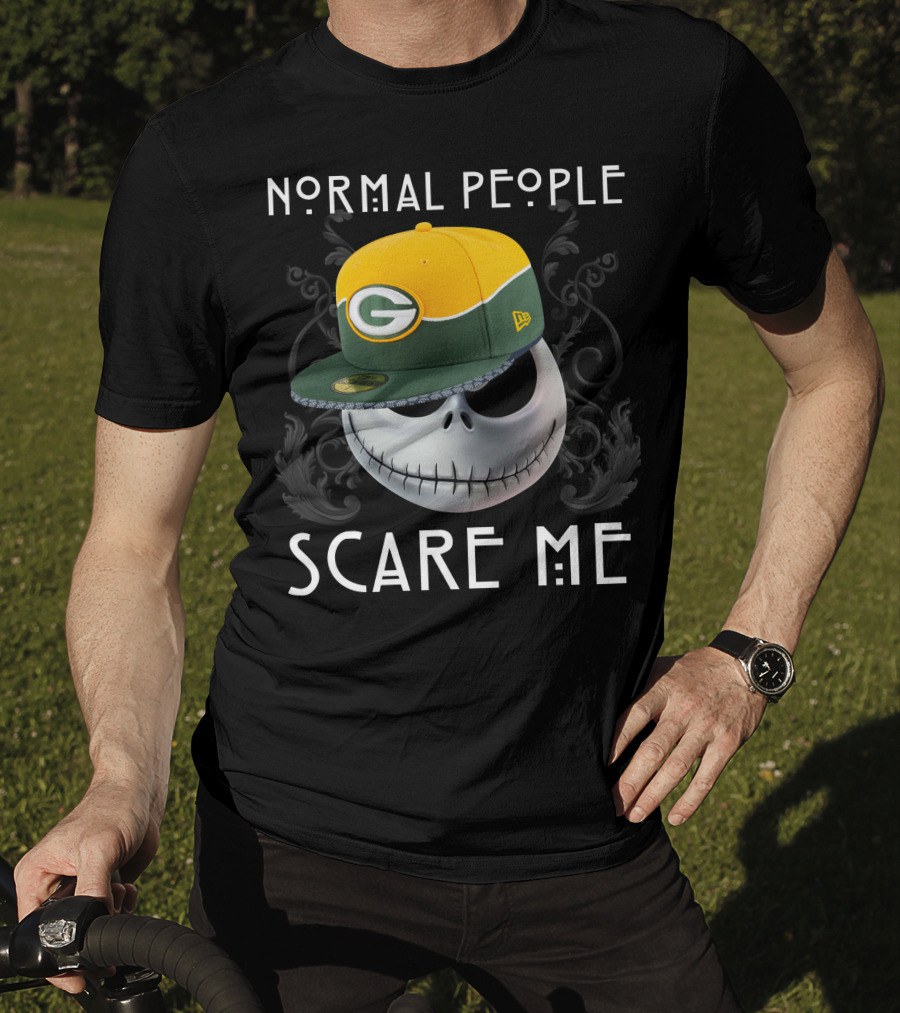 NORMAL PEOPLE SCARE ME Packers T-Shirt