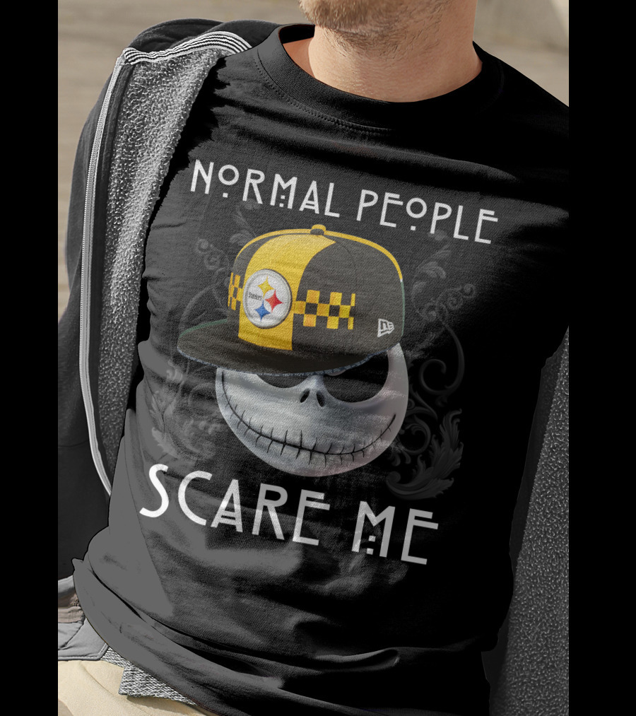 Normal People Scare Me Steelers T-Shirt
