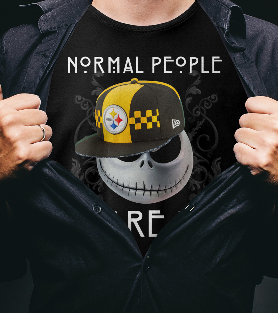 Normal People Scare Me Steelers T-Shirt