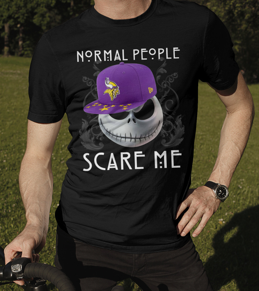 Normal People Scare ME Jack Vikings T-Shirt