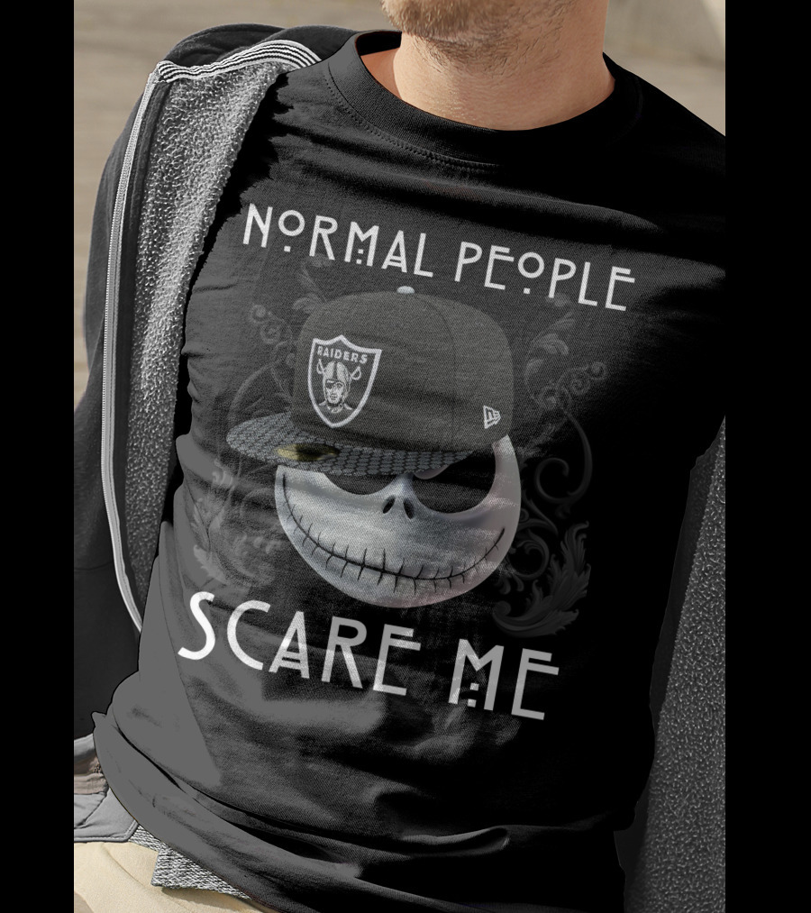 Normal People Scare Me Raiders Jack T-Shirt