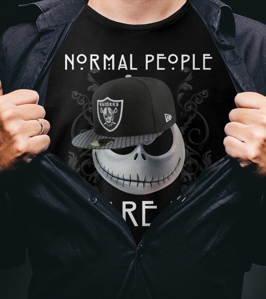 Normal People Scare Me Raiders Jack T-Shirt