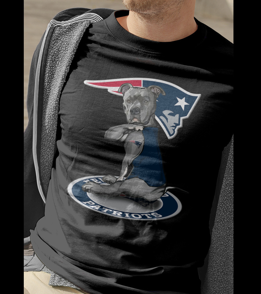 19 New England Patriots Dog T-Shirt