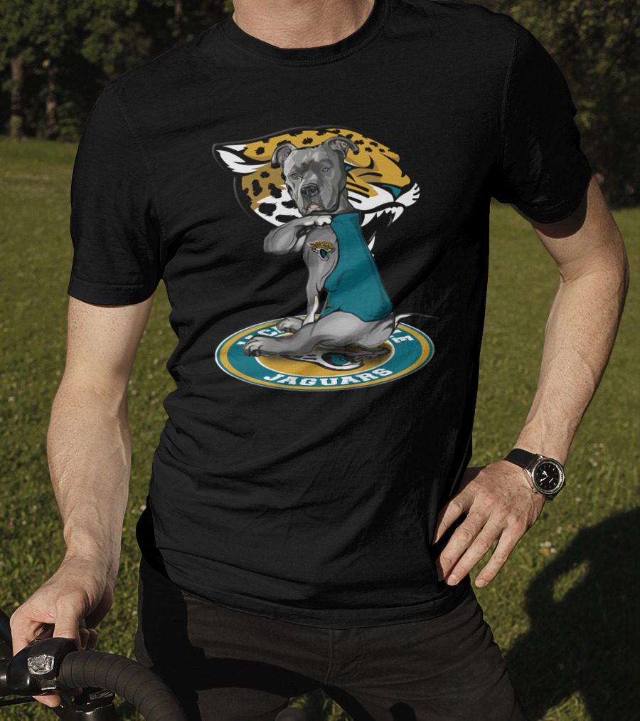 15 Jacksonville Jaguars Dog Fan With Team T-Shirt