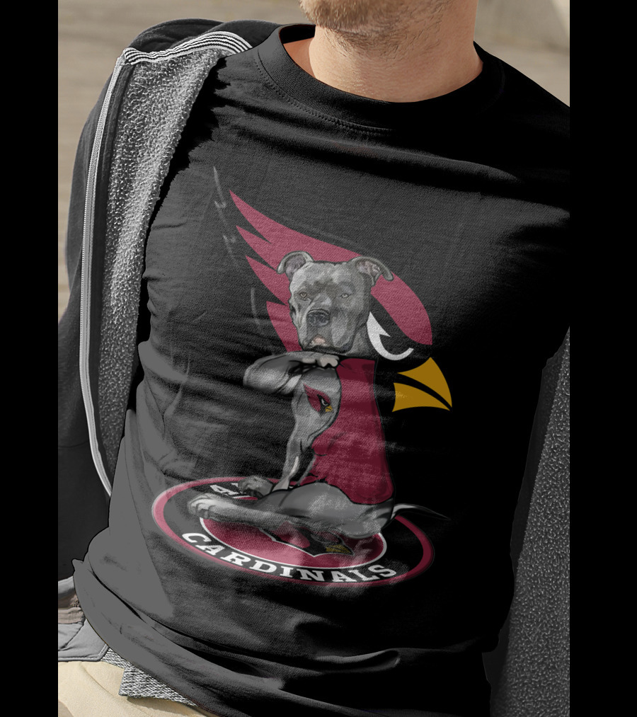 Arizona Cardinals Bulldog Team Spirit T-Shirt