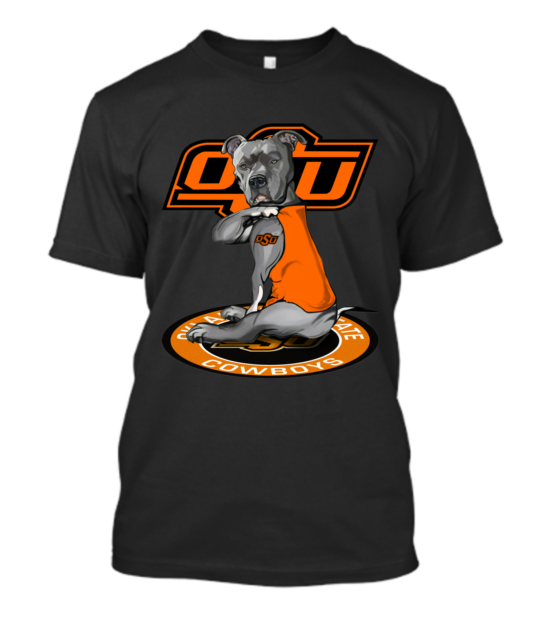 Osu Oklahoma State Cowboys Dog Mascot T-Shirt