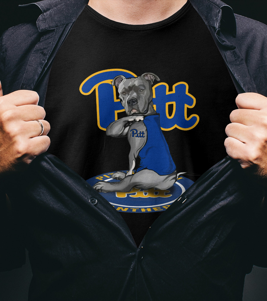 Pitt Panthers 28 Bulldog Logo Est 1787 T-Shirt