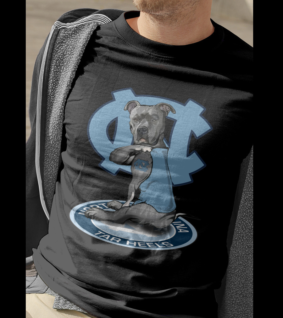 North Carolina Tar Heels 20 Dog T-Shirt