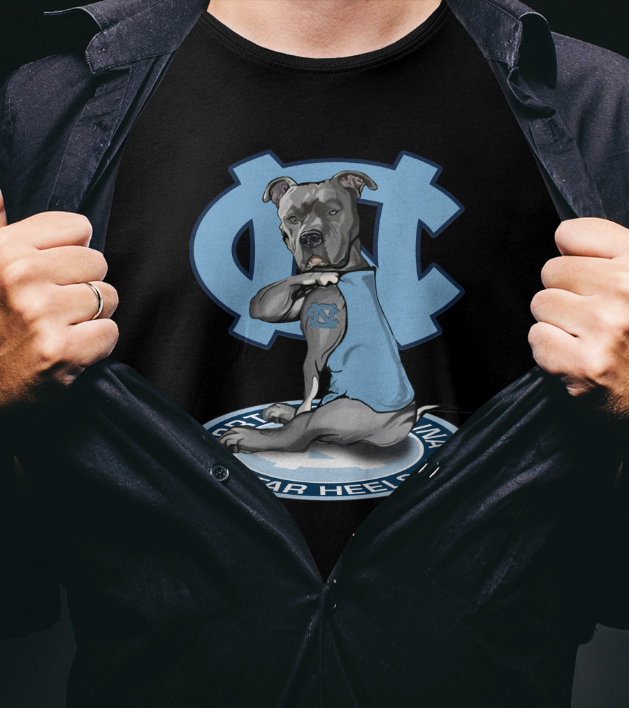 North Carolina Tar Heels 20 Dog T-Shirt