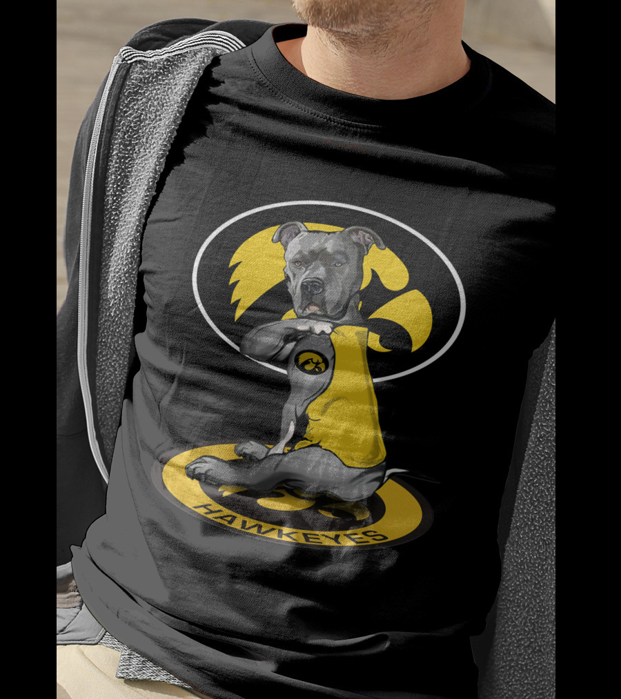 Iowa Hawkeyes Football Bulldog Supporter 2024 T-Shirt