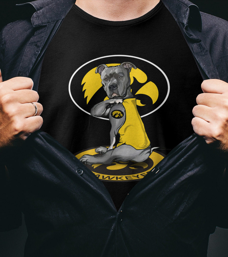Iowa Hawkeyes Football Bulldog Supporter 2024 T-Shirt