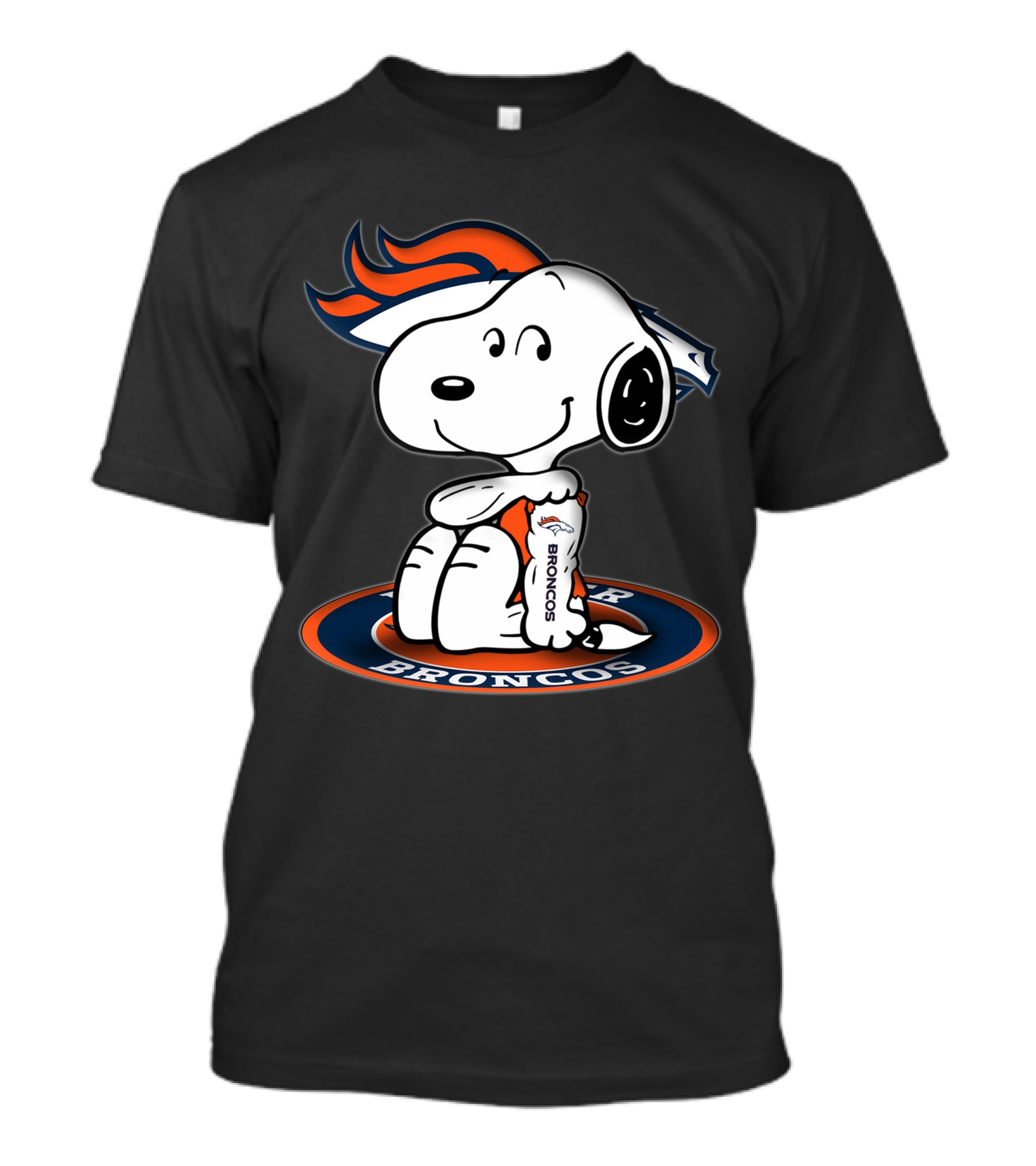 Snoopy Denver Broncos Fan T-Shirt