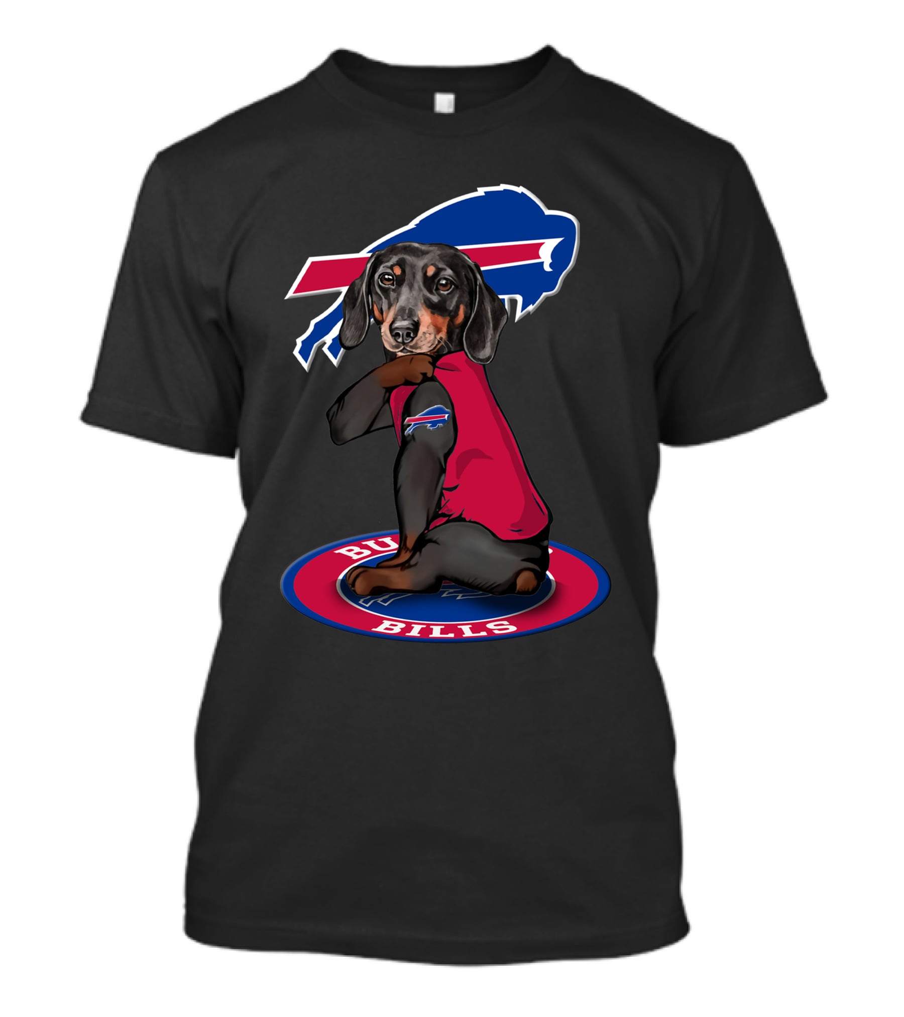 Buffalo Bills Logo Dog T-Shirt
