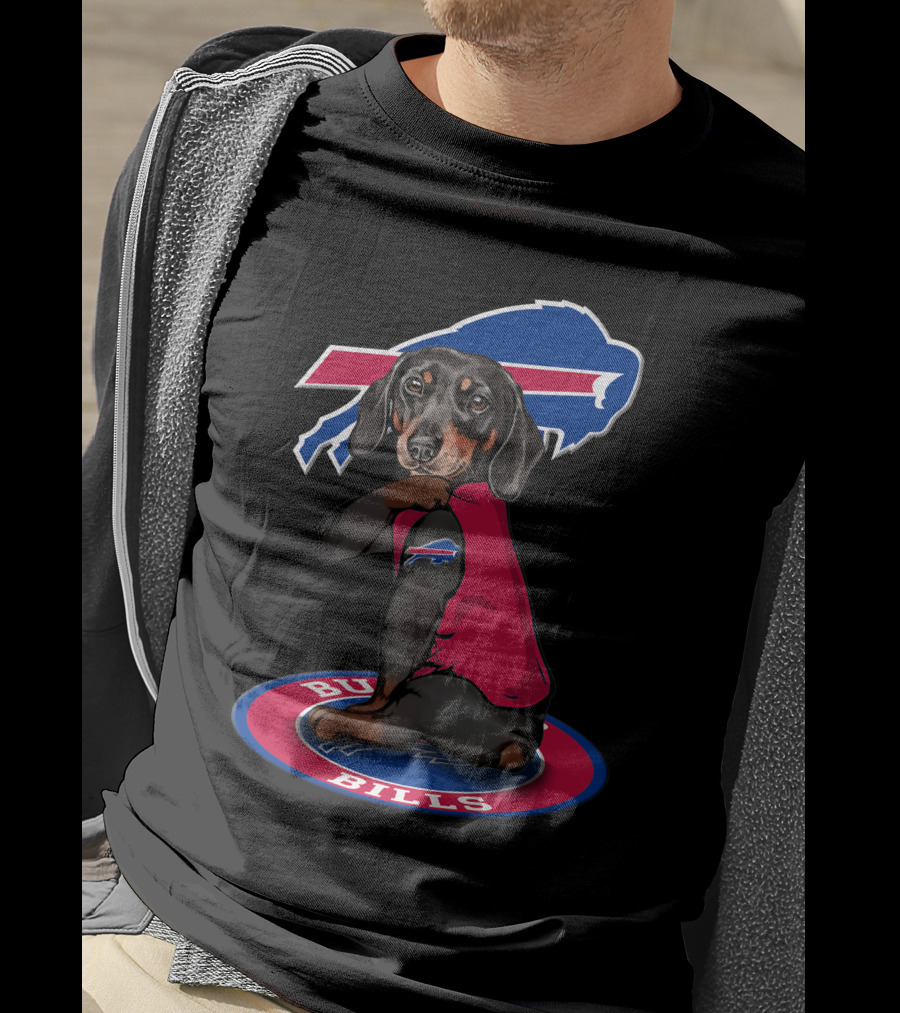 Buffalo Bills Logo Dog T-Shirt