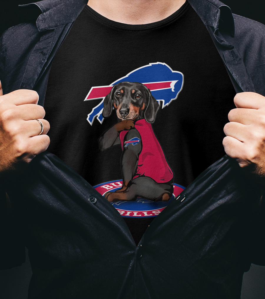 Buffalo Bills Logo Dog T-Shirt