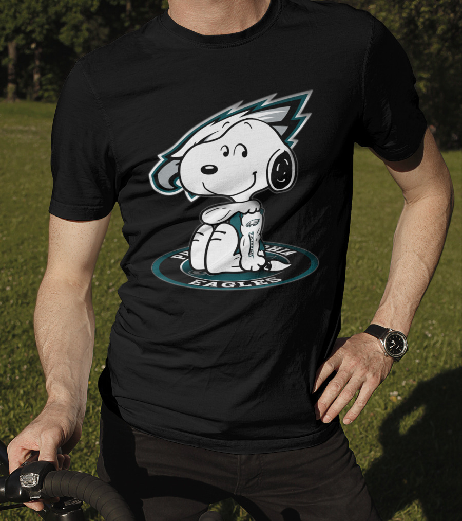 Snoopy Tattoo Philadelphia Eagles T-Shirt