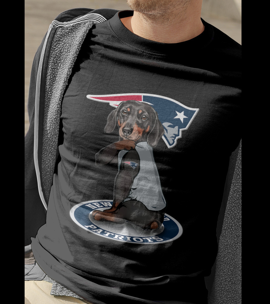 New England Patriots Dog T-Shirt