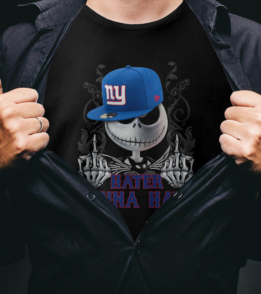 Hater Gonna Hate Ds001-21 New York Giants T-Shirt