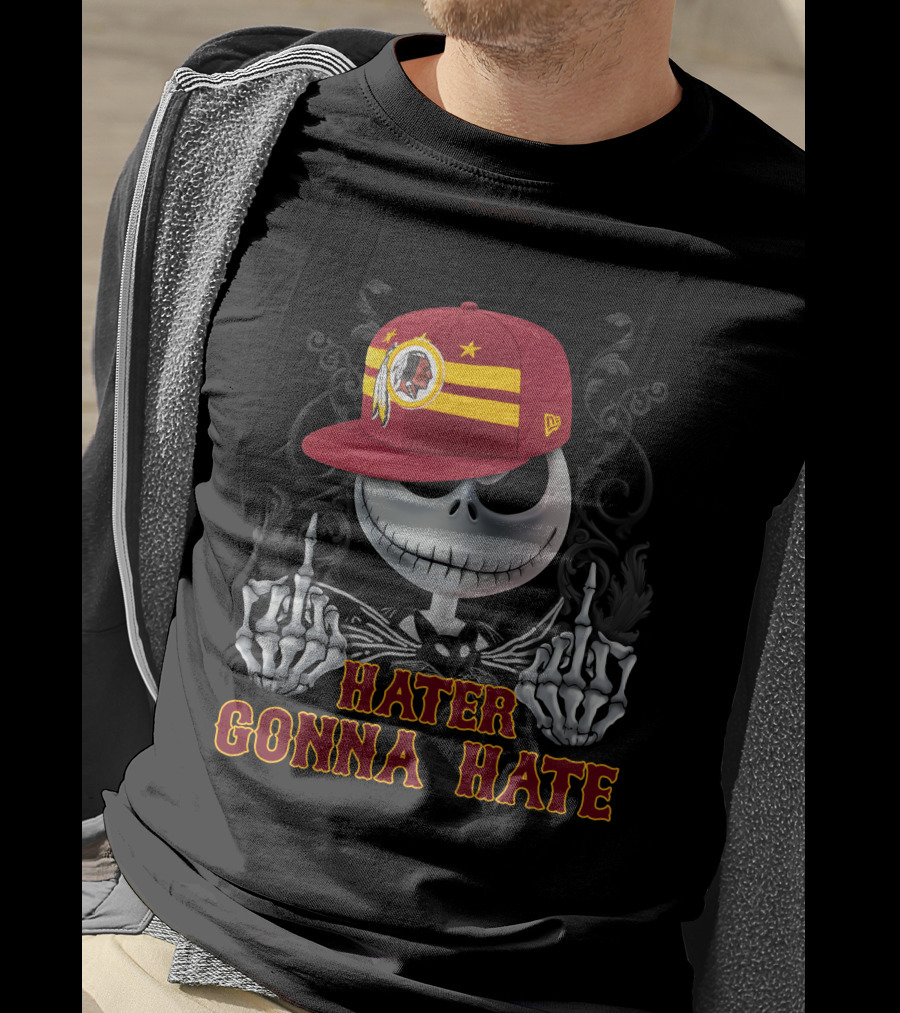 Hater Gonna Hate Ds001-32-Washington Redskins T-Shirt