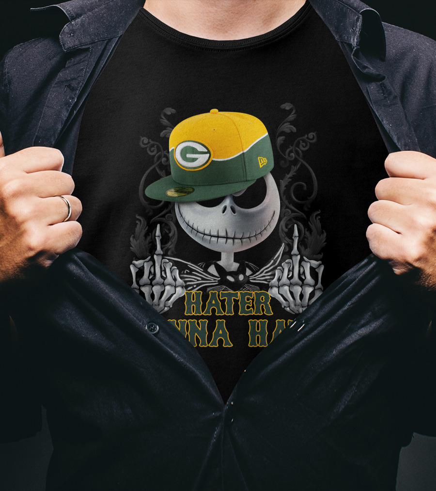 Hater Gonna Hate Green Bay Packers T-Shirt