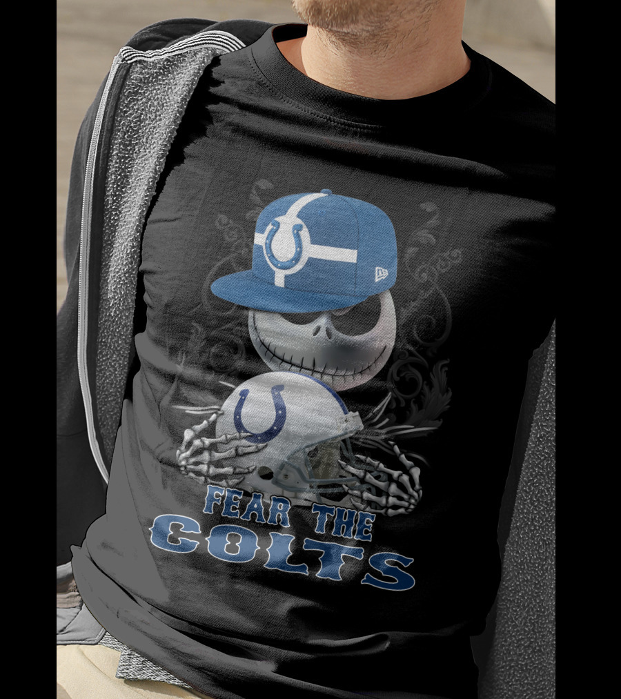 Fear The Colts Indianapolis Colts Ds001-14 T-Shirt