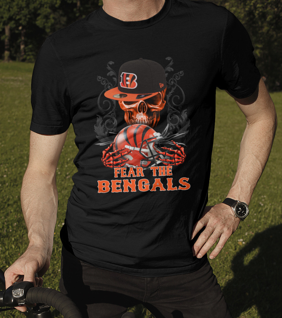 Fear The Bengals Cincinnati Ds002-07 T-Shirt