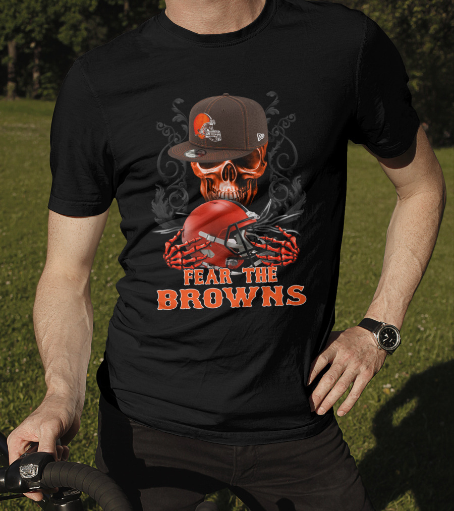 Fear The Browns Cleveland Browns Ds002-08 T-Shirt