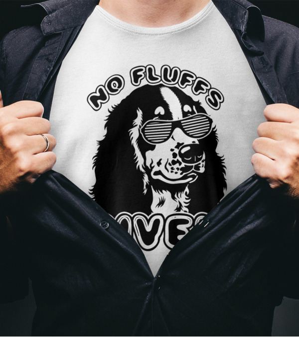 Cocker Spaniel No Fluffs Given Cool Dog With Sunglasses T-Shirt