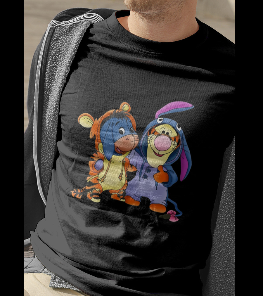 Eeyore And Tigger Costume Friends T-Shirt