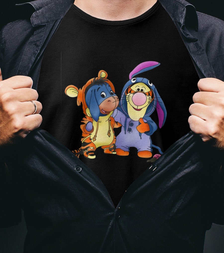 Eeyore And Tigger Costume Friends T-Shirt