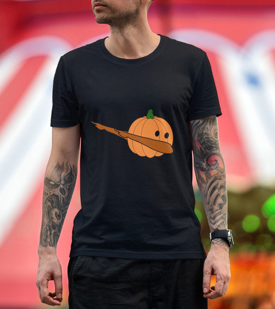 Dabbing Pumpkin Halloween Dab T-Shirt